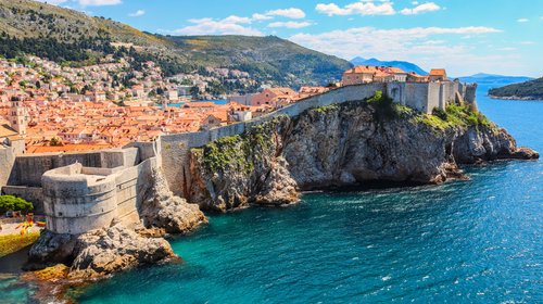 Dubrovnik from the sea