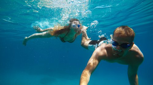 Snorkeling & swimming
